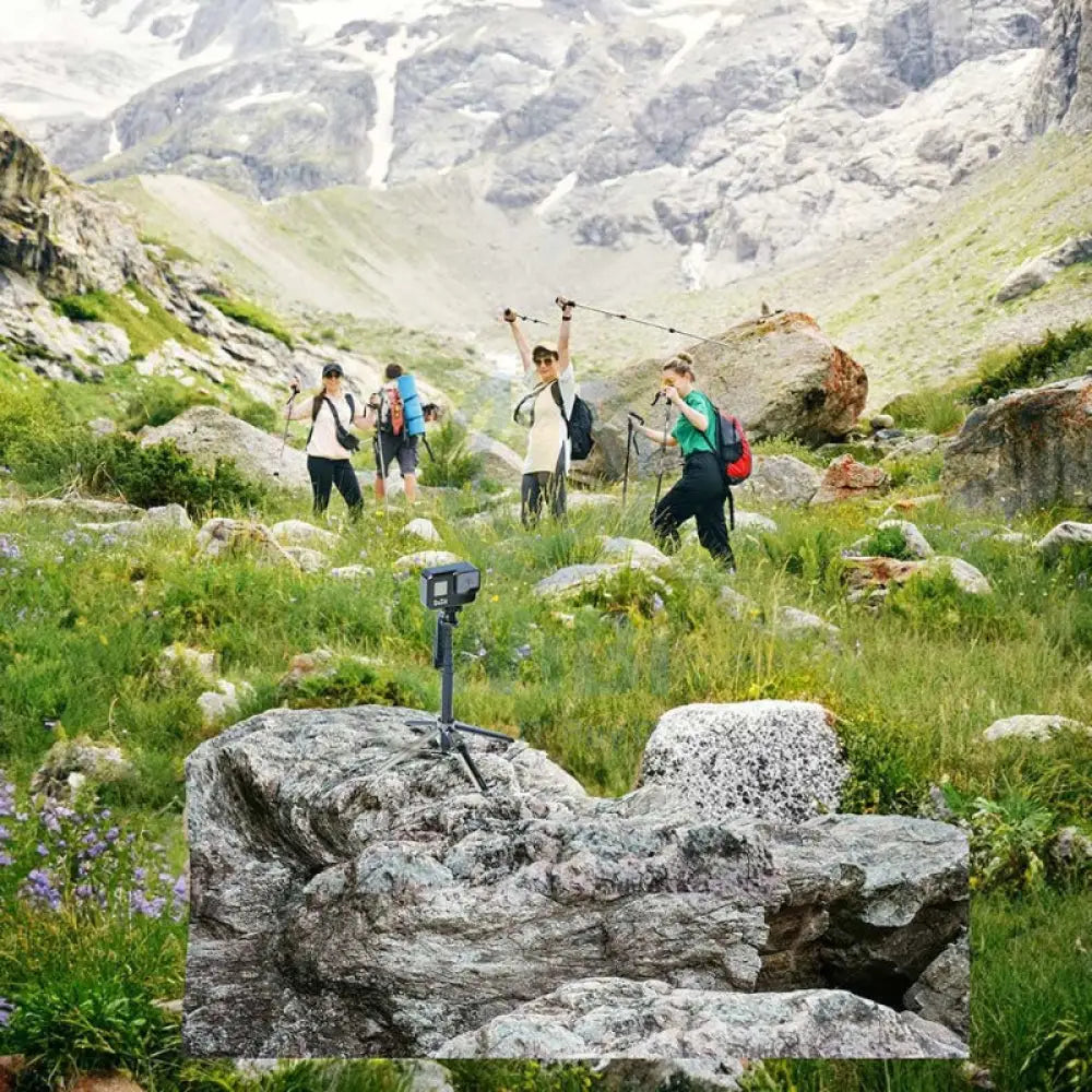 بورودو مزدوج الإضاءة مزدوج الإضاءة عصا سيلفي عن بعد - أسود اكسسوارات > هواتف تابلت هواتف > حامل هاتف > حامل هاتف