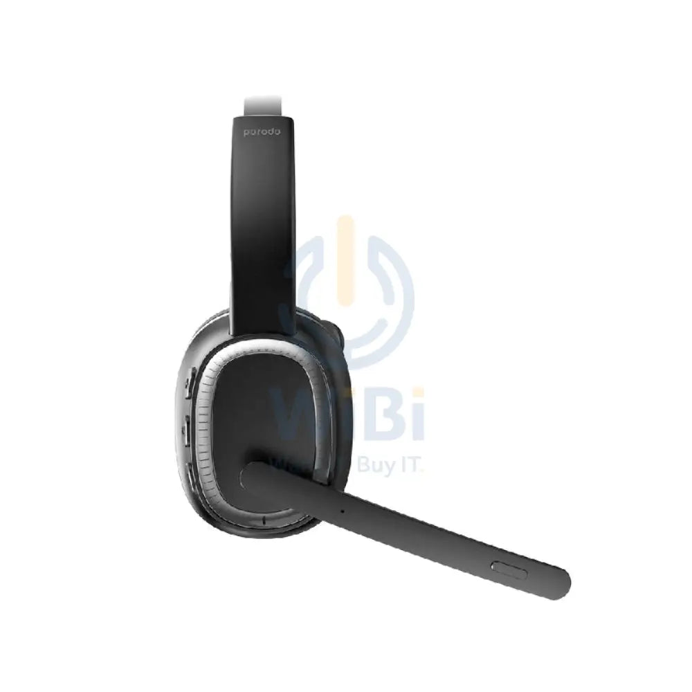Porodo ENC Wireless Work Headphone - Black Accessories > Audio > Headphones