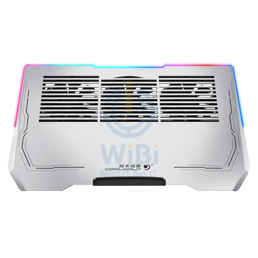 Porodo Gaming Al RGB Laptop Cooling Fan - Silver Accessories > Other Accessories > Gaming Zone