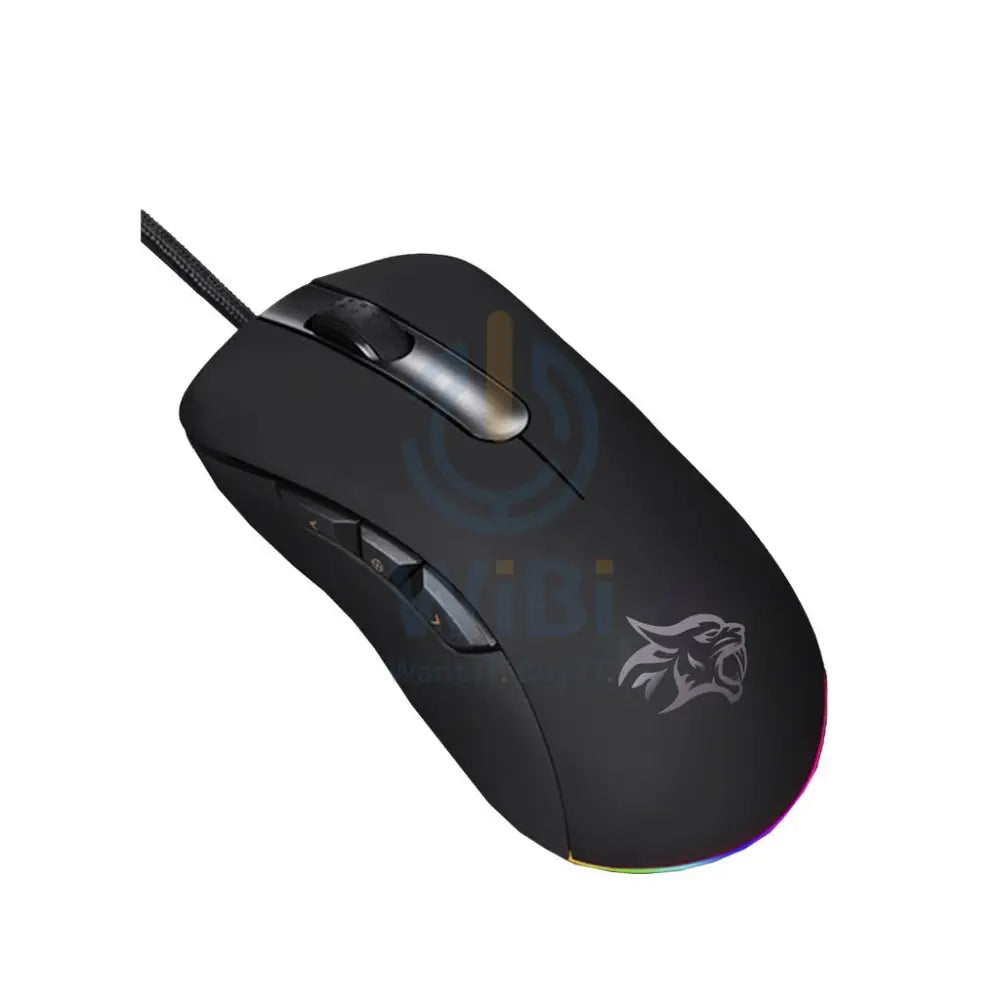 Porodo Gaming Black Hawk 8D Wired Gaming Mouse - Black Accessories > Keyboard & Mouse > Gaming Zone