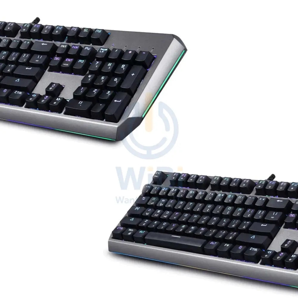 Porodo Gaming Wired Full Keyboard with Gateron Switch - Blue Switch Accessories > Keyboard & Mouse > Gaming Zone