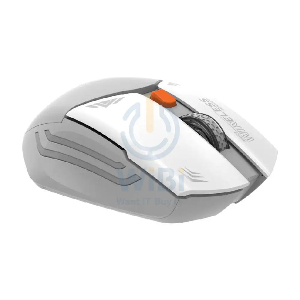Porodo Gaming Wireless Mouse - 2.4GHz / 1600 Dpi / Bluetooth - Grey Accessories > Keyboard & Mouse