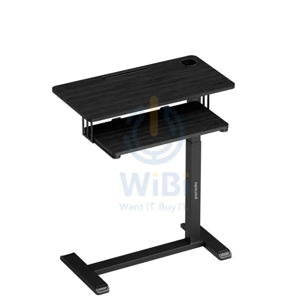 Porodo Height Adjustable Side Desk with Keyboard Tray Accessories > Other Accessories
