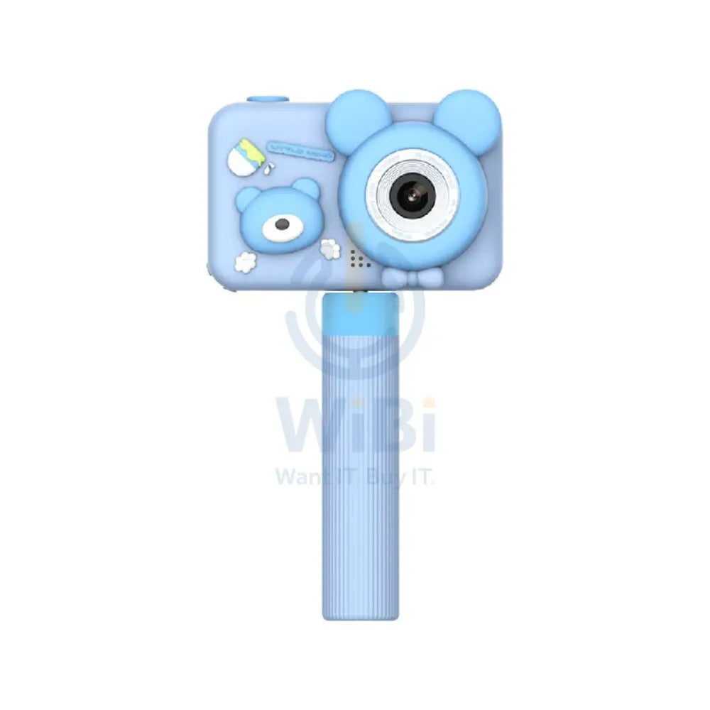 Porodo Kids Digital Camera with Tripod Stand - 400mAh / Blue Accessories > Cameras