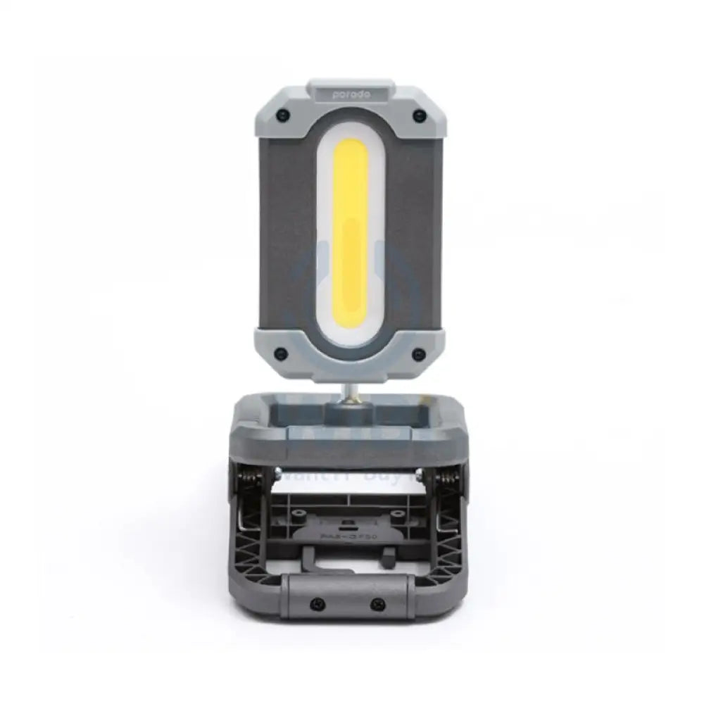 Porodo LifeStyle Outdoor Magnetic Lamp with Power Bank - 4000mAh / 10W / Black/Grey Accessories > Power Bank