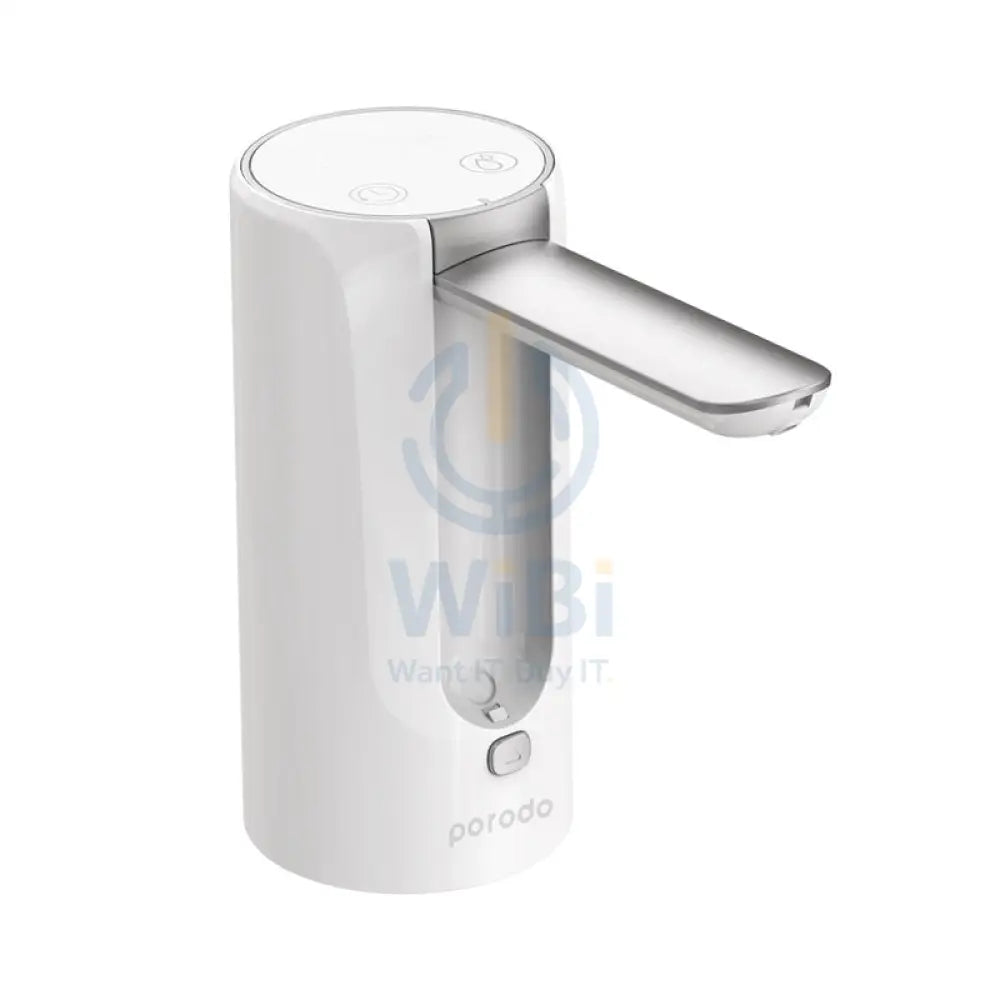 Porodo Lifestyle Portable Water Pump Digital Display And Touch Control - White Accessories > Other Peripherals