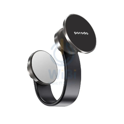 Porodo MagSafe N52 Magnetic Head and Suction Base Car Mount - Black Accessories > Mobiles & Tablets > Mobiles > Car
