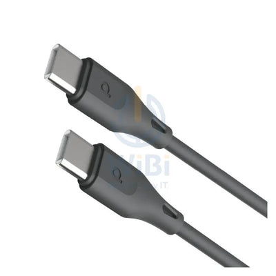 Porodo new PVC Type-C to Type-C Cable (60W 2M) - Black Accessories > Cables & Converters > Cables
