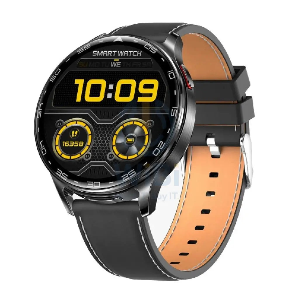 Porodo Pulse Smartwatch With Earbuds - 300mAh / Black Smart Watches