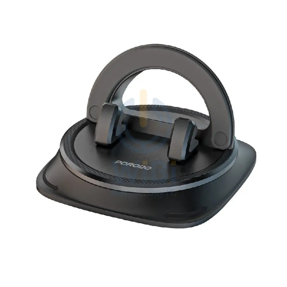 Porodo Rotatable Mobile Phone Bracket - Black Accessories > Mobiles & Tablets > Mobiles > Mobile Holder / Stands