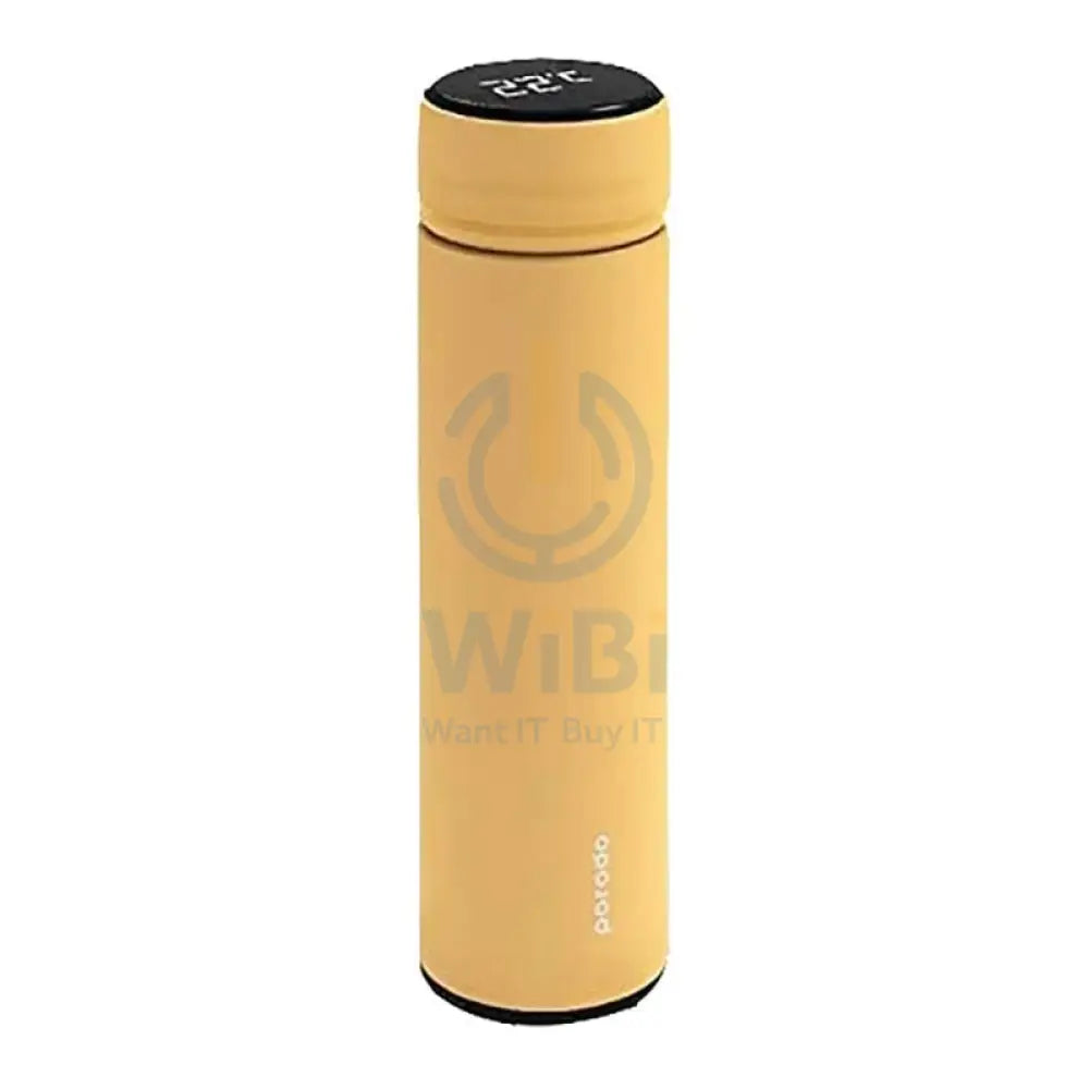 Porodo Smart Water Bottle Cup - 500 ml / Temperature Indicator / Cream Accessories > Smart Devices