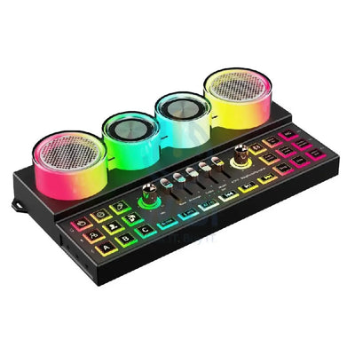 Porodo Soundtec Audiolink Multi-Platform Audio Mixer and Speaker - Black Accessories > Audio > Speakers