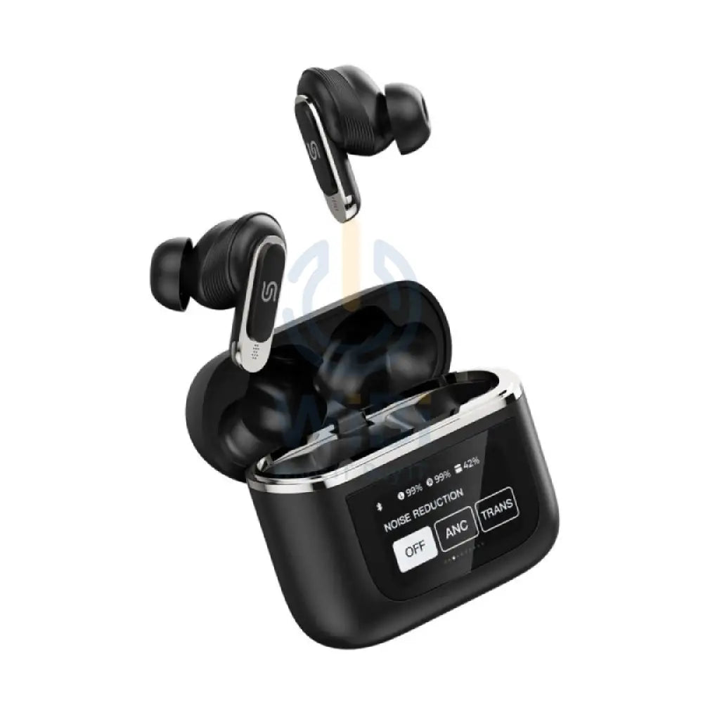 Porodo Soundtec Guide ANC TWS Earbuds with Touch Screen - Black Accessories > Audio > Headphones