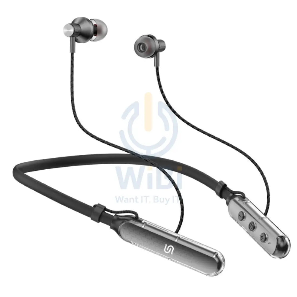 Porodo Soundtec SV Pro Neckband - Wireless / Black Accessories > Audio > Headphones