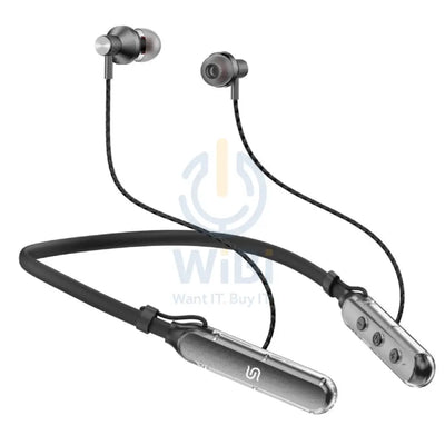 Porodo Soundtec SV Pro Neckband - Wireless / Black Accessories > Audio > Headphones