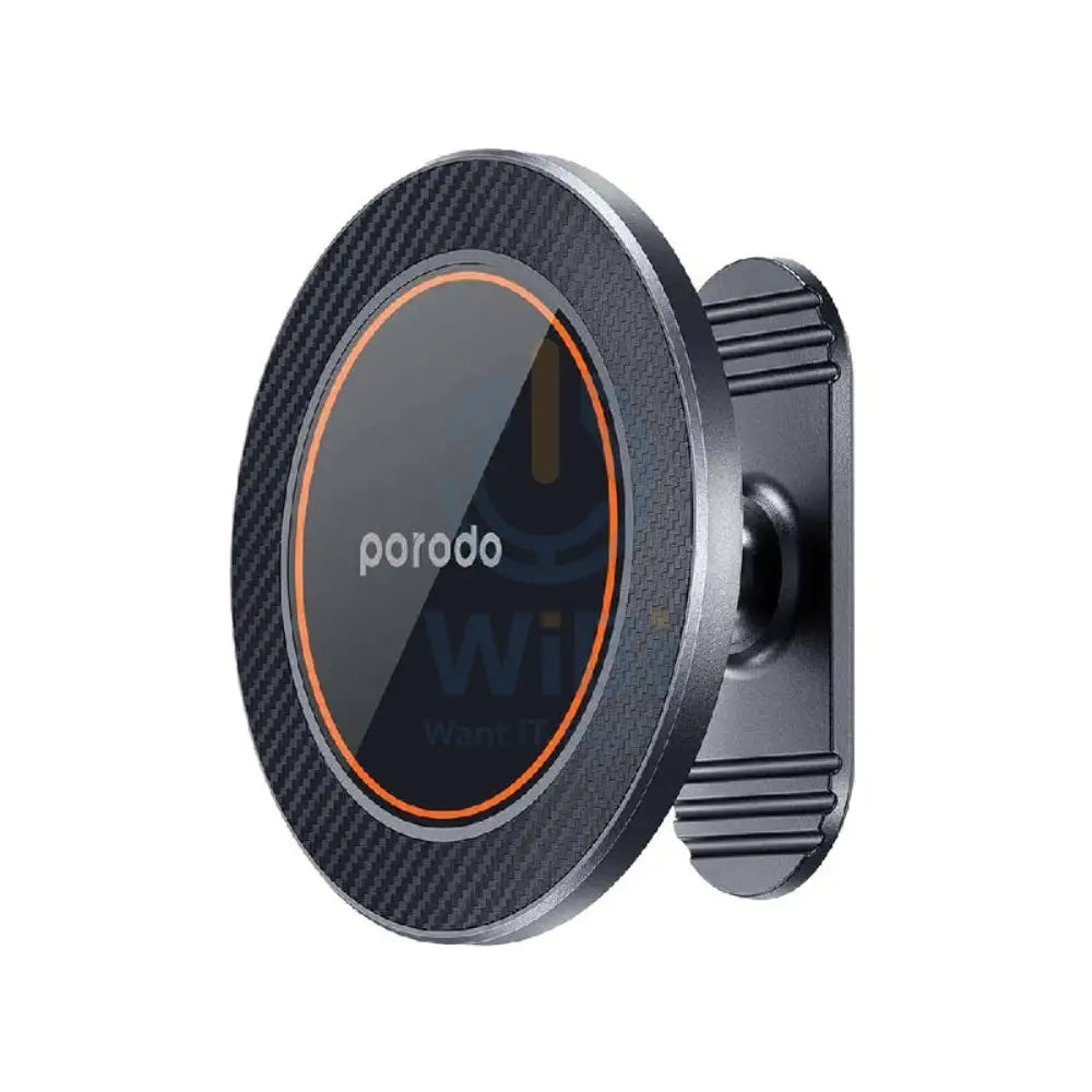 Porodo Stick-On MagSafe All-Purpose Smooth Swivel Phone Mount - Black Accessories > Mobiles & Tablets > Mobiles >
