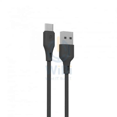 Porodo USB Cable Type-C Connector 3A Durable Fast Charge and Data Cable (3m/10ft) - Black Accessories > Cables &