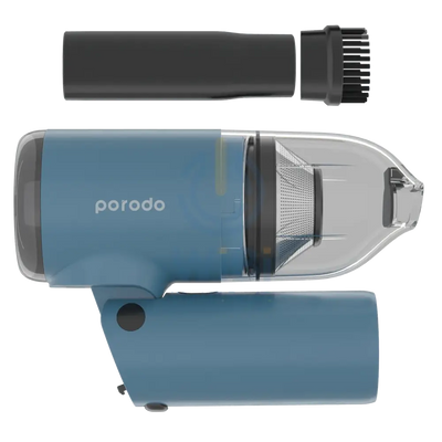 Porodo Vacuum Cleaner Portable Design & Stylish Folding Handle - Blue Accessories > Smart Devices