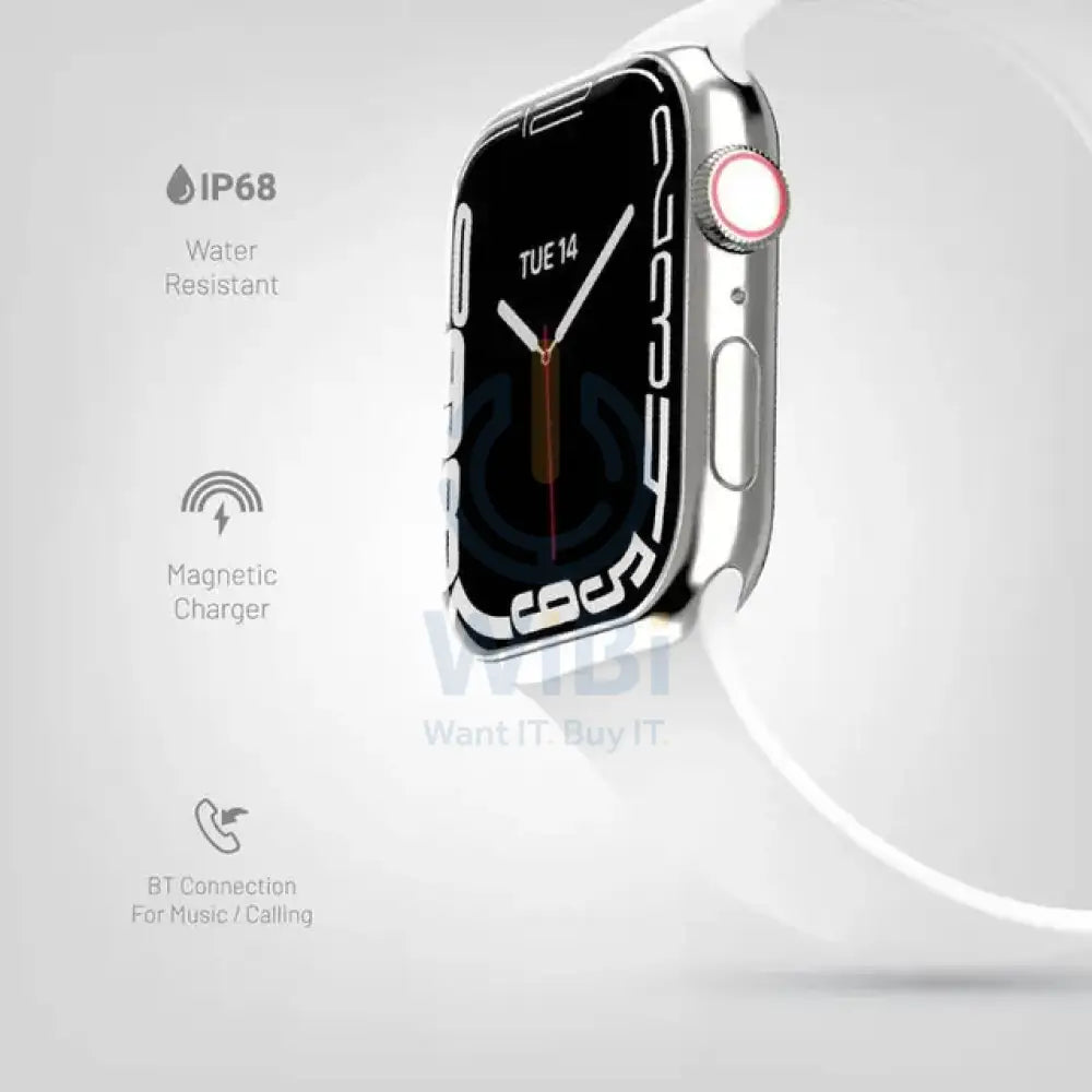 Porodo Watch 8 + - Silver Smart Watches