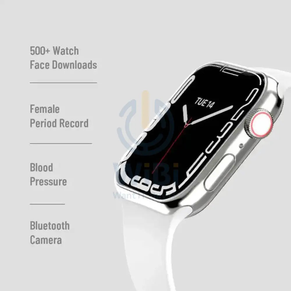 Porodo Watch 8 + - Silver Smart Watches