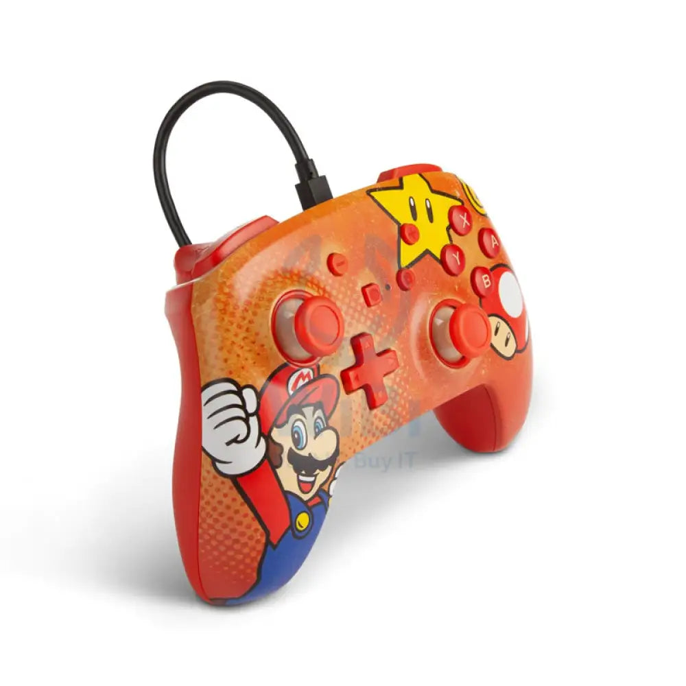POWER A ENH WIRED CONTROLLER MARIO VINTAGE Accessories > Gaming Controllers > Gaming Zone