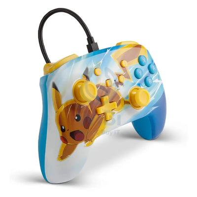 POWER A ENH WIRED CONTROLLER - Pikachu Charge Accessories > Gaming Controllers > Gaming Zone