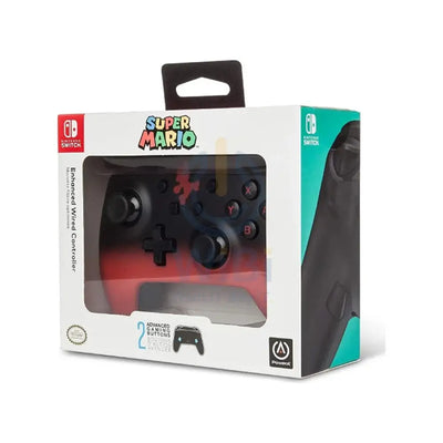 Power A Enhanced Switch Wired Controller-MARIO - FADE Accessories > Gaming Controllers > Gaming Zone