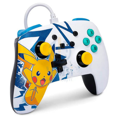 PowerA Enhanced Wired Controller sw-pikachu high voltage Accessories > Gaming Controllers > Gaming Zone