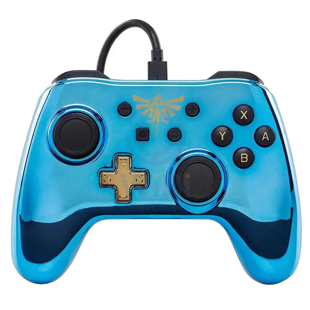 PowerA Nintendo Switch Chrome Series Legend of Zelda Wired Controller Accessories > Gaming Controllers > Gaming Zone