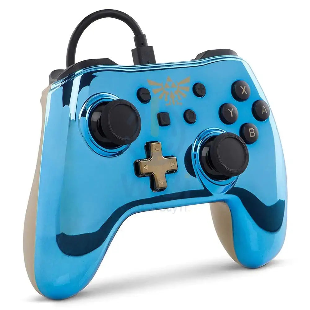 PowerA Nintendo Switch Chrome Series Legend of Zelda Wired Controller Accessories > Gaming Controllers > Gaming Zone