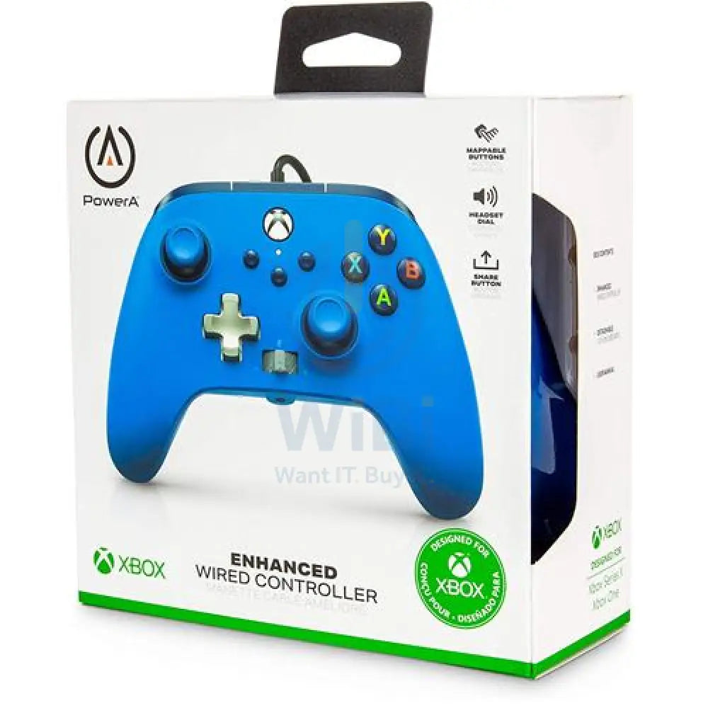 PowerA Xbox Series X Wired Controller - Bold Blue Accessories > Gaming Controllers > Gaming Zone