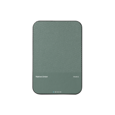 Native Union (Re)Classic Power Bank 5000mAh Qi2 - Slate Green