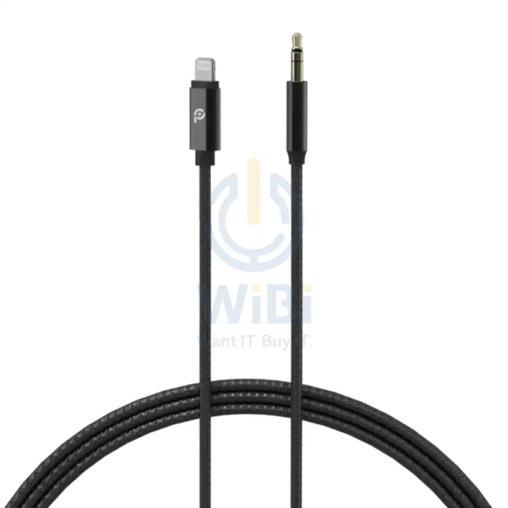 PowerO + Rapid Pro Premium Audio Cable - 3.5MM / Lightning / 1 Meter / Black Accessories > Cables & Converters > Cables