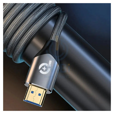 PowerO + Visual 4K Braided Cable - HDMI / 5 Meter / Grey Accessories > Cables & Converters > Cables