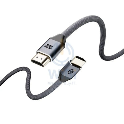 Powerology 8K HDMI Braided Cable 3M - Grey Accessories > Mobiles & Tablets > Tablets