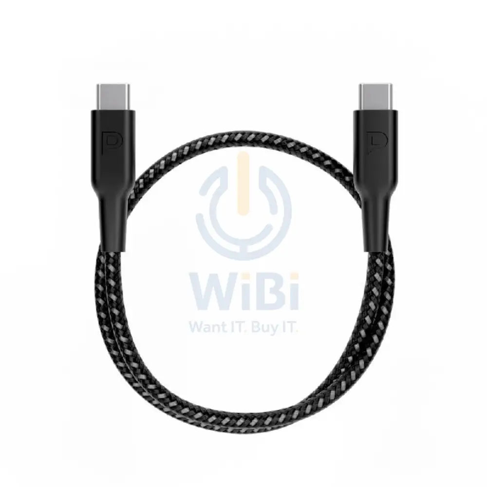 Powerology C-C V2.0 Cable - 60W / 30cm / Black Accessories > Cables & Converters > Cables