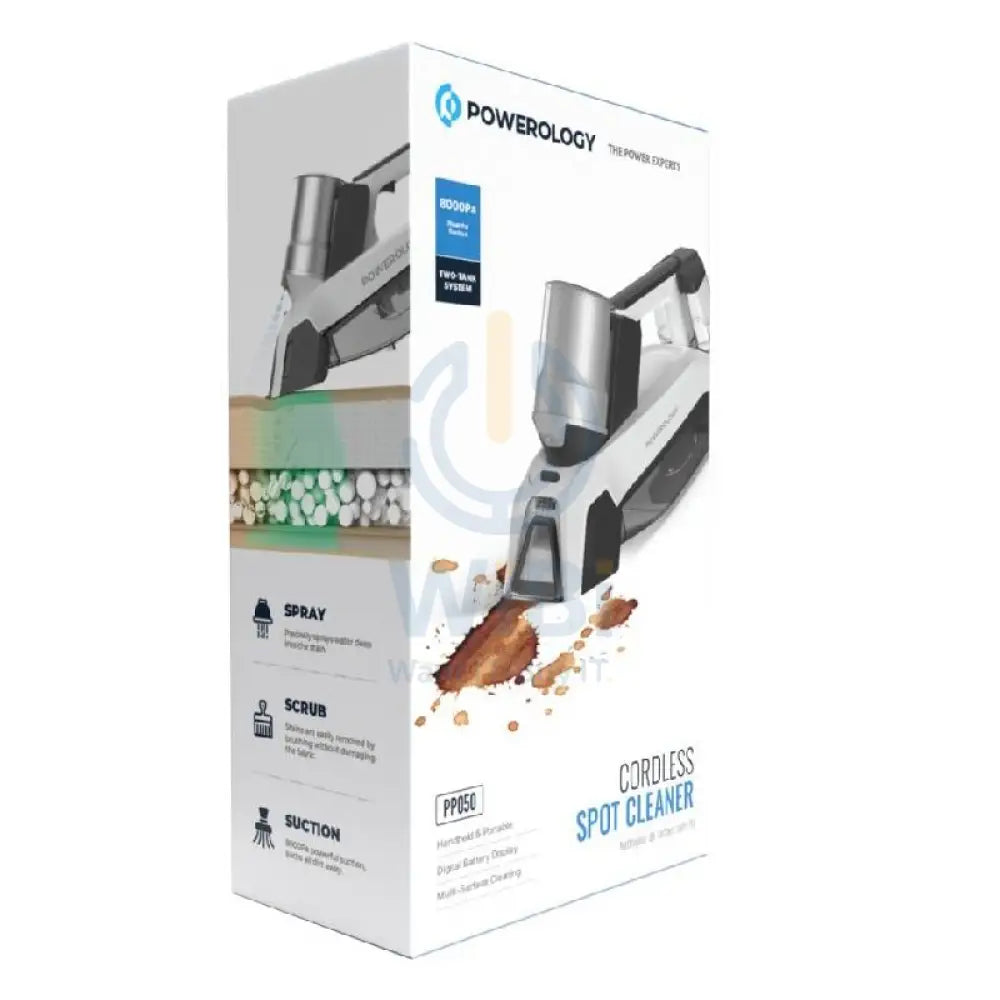 Powerology Cordless Spot Cleaner - White Accessories > Smart Devices