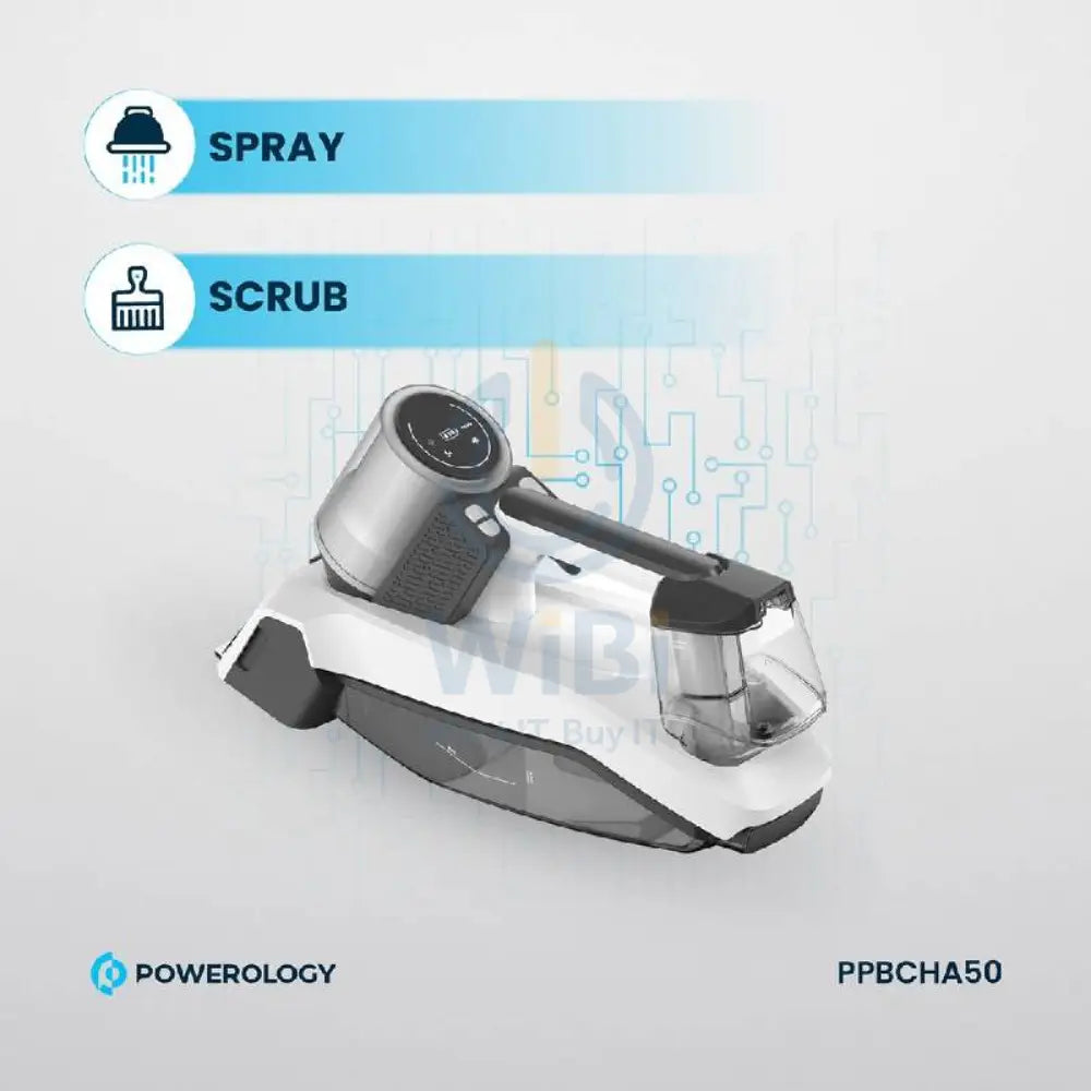 Powerology Cordless Spot Cleaner - White Accessories > Smart Devices