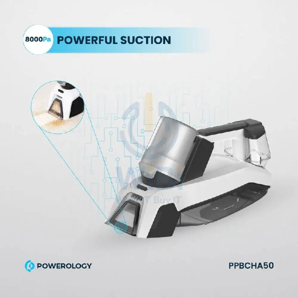 Powerology Cordless Spot Cleaner - White Accessories > Smart Devices