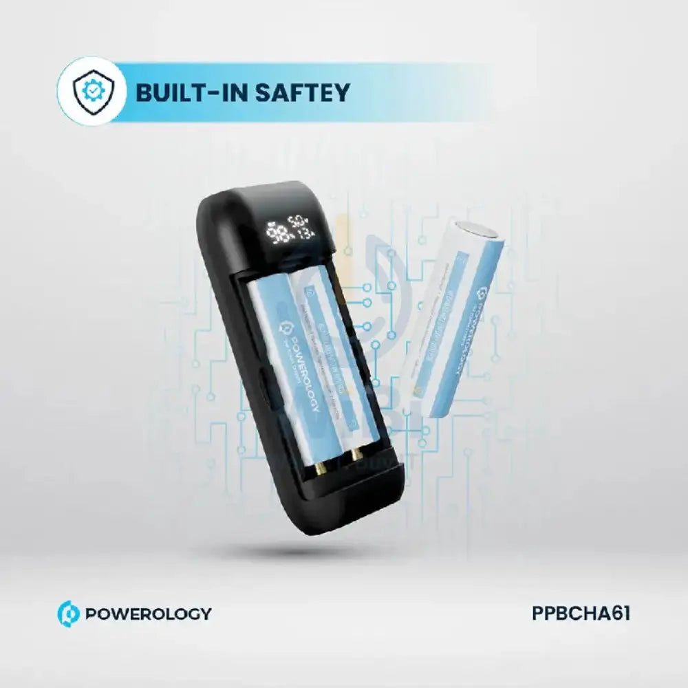 Powerology Diy Cell Power Bank - 15000mAh / 18W / Grey Accessories > Power Bank