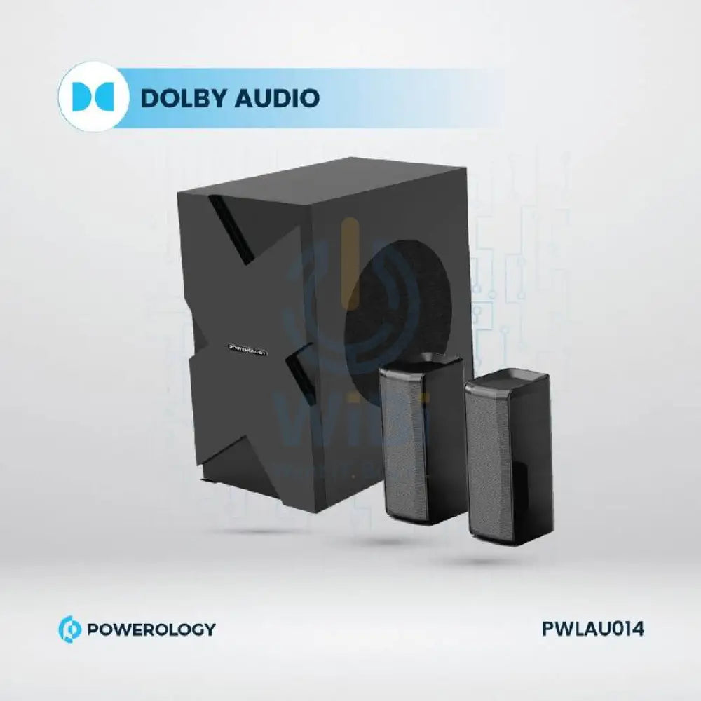 Powerology Home Theater System - 5.1CH / 370W / Bluetooth / Black Accessories > Audio > Speakers