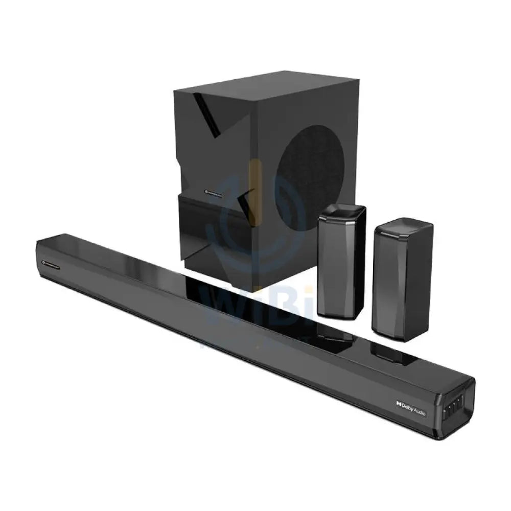 Powerology Home Theater System - 5.1CH / 370W / Bluetooth / Black Accessories > Audio > Speakers