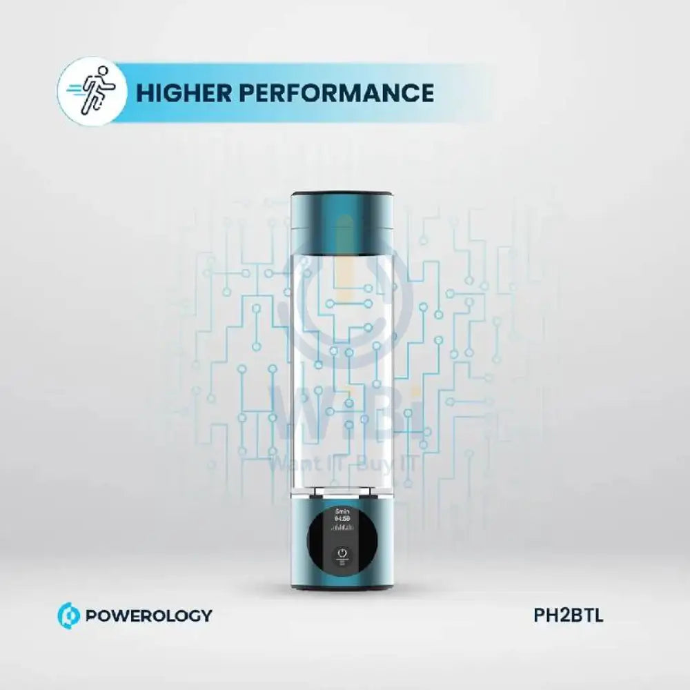 Powerology Hydrogen-Reach Water Generator - 1200mAh / Blue Accessories > Smart Devices