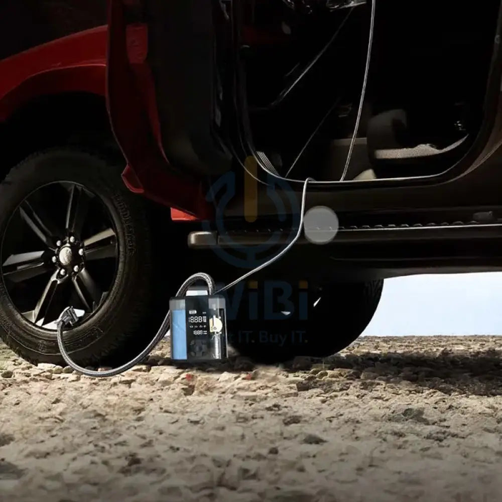 Powerology Jump Start Air Compressor - 8800mAh / Type-C - Transparent Accessories > Other Accessories