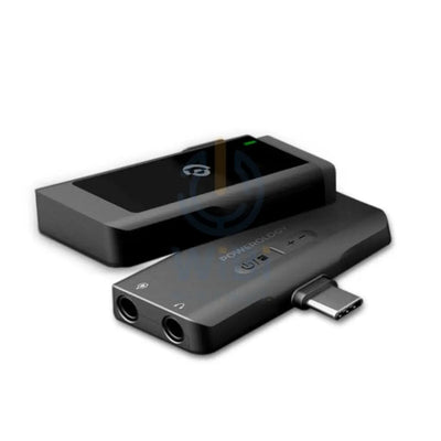 Powerology MFI Dual Connector Wireless Lavalier Microphone - 1000mAh / Black Accessories > Audio > Microphone