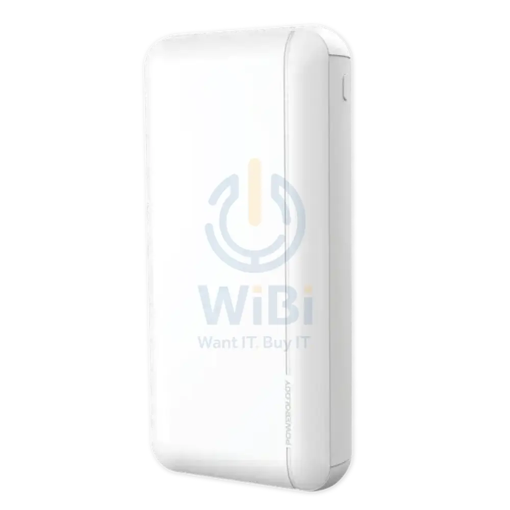 Powerology Quick Charging Power Bank - 20000mAh / White Accessories > Power Bank