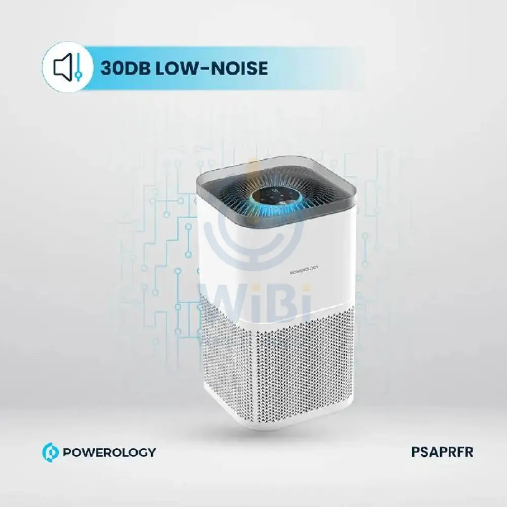 Powerology Smart Air Purifier Eliminate Odor & Smoke - 33W / White Accessories > Smart Devices