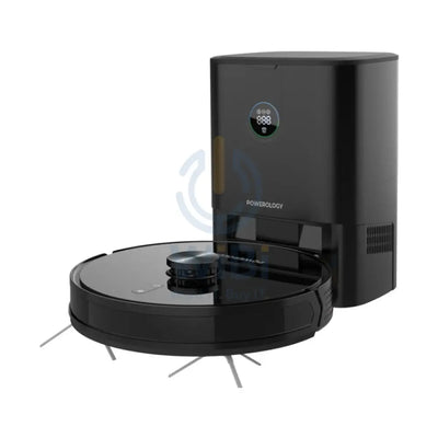 Powerology Smart Station Robot Vacuum & Mop - Black Accessories > Smart Devices