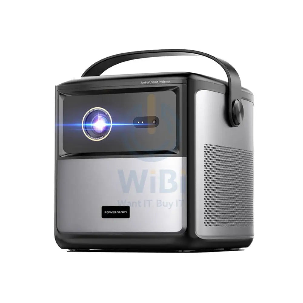 Powerology Starbeam Google DLP Projector - 100’’ / HDMI / USB / Audio - Black Monitors & Projectors > Projectors