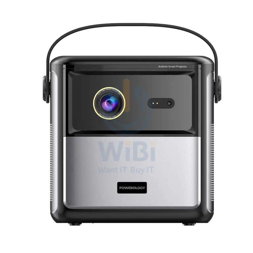 Powerology Starbeam Google DLP Projector - 100’’ / HDMI / USB / Audio - Black Monitors & Projectors > Projectors